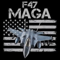 F47 Fighter Jet Trump Funny F 47 Aircraft 4th July Men Women Impact Tech Backpack