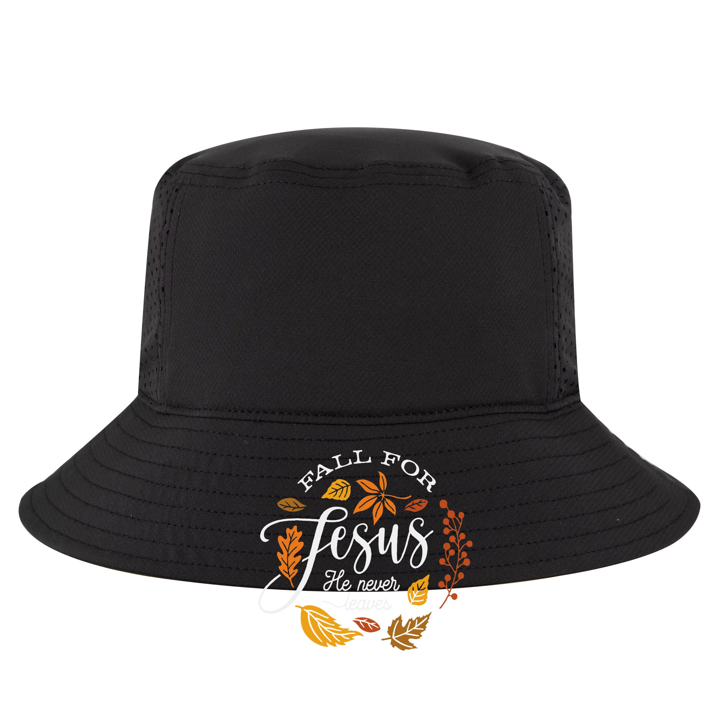 Fall For Jesus He Never Leaves Beanie
