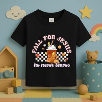Fall For Jesus Pumpkin Spice Autumn Vibes Toddler T-Shirt