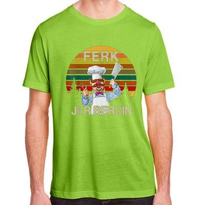 Funny Ferk Jer Berdin Retro Vintage Gift Adult ChromaSoft Performance T-Shirt