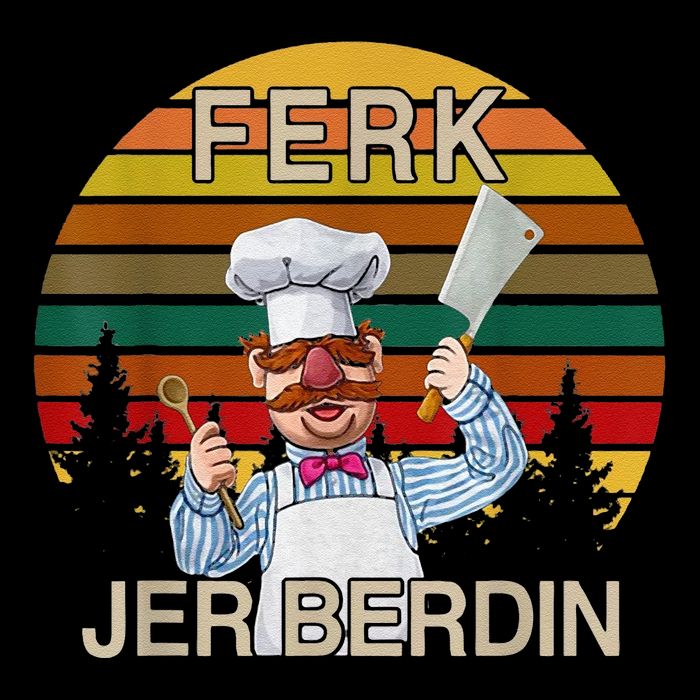 Funny Ferk Jer Berdin Retro Vintage Gift Bucket Hat