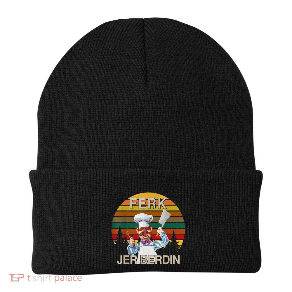 Funny Ferk Jer Berdin Retro Vintage Gift Beanie