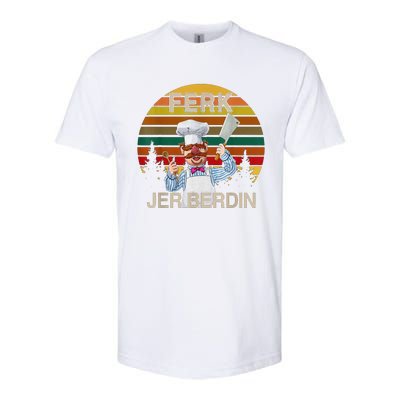 Funny Ferk Jer Berdin Retro Vintage Gift Softstyle CVC T-Shirt