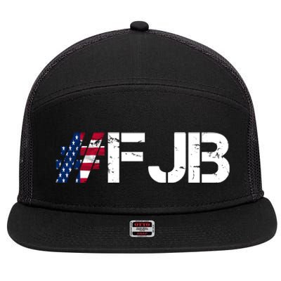 #FJB F Joe Biden FJB 7 Panel Mesh Trucker Snapback Hat