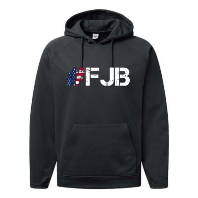 #FJB F Joe Biden FJB Performance Fleece Hoodie