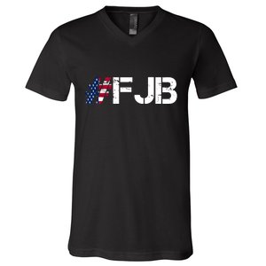 #FJB F Joe Biden FJB V-Neck T-Shirt