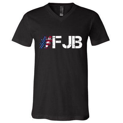 #FJB F Joe Biden FJB V-Neck T-Shirt