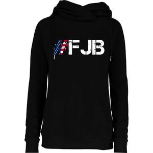 #FJB F Joe Biden FJB Womens Funnel Neck Pullover Hood