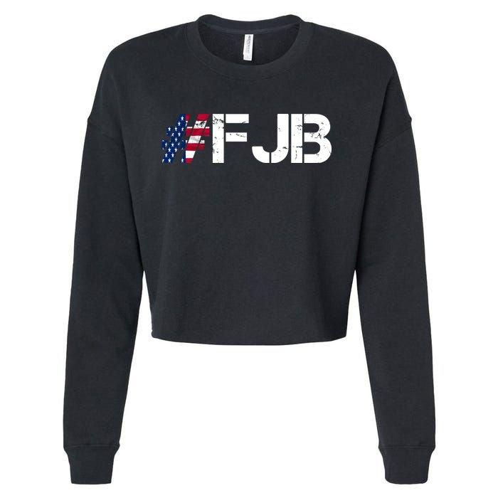#FJB F Joe Biden FJB Cropped Pullover Crew