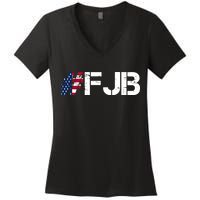 #FJB F Joe Biden FJB Women's V-Neck T-Shirt