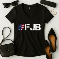 #FJB F Joe Biden FJB Women's V-Neck T-Shirt