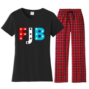 FJB F Joe Biden Star Logo Women's Flannel Pajama Set