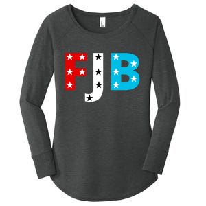 FJB F Joe Biden Star Logo Women's Perfect Tri Tunic Long Sleeve Shirt