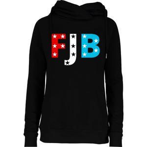 FJB F Joe Biden Star Logo Womens Funnel Neck Pullover Hood