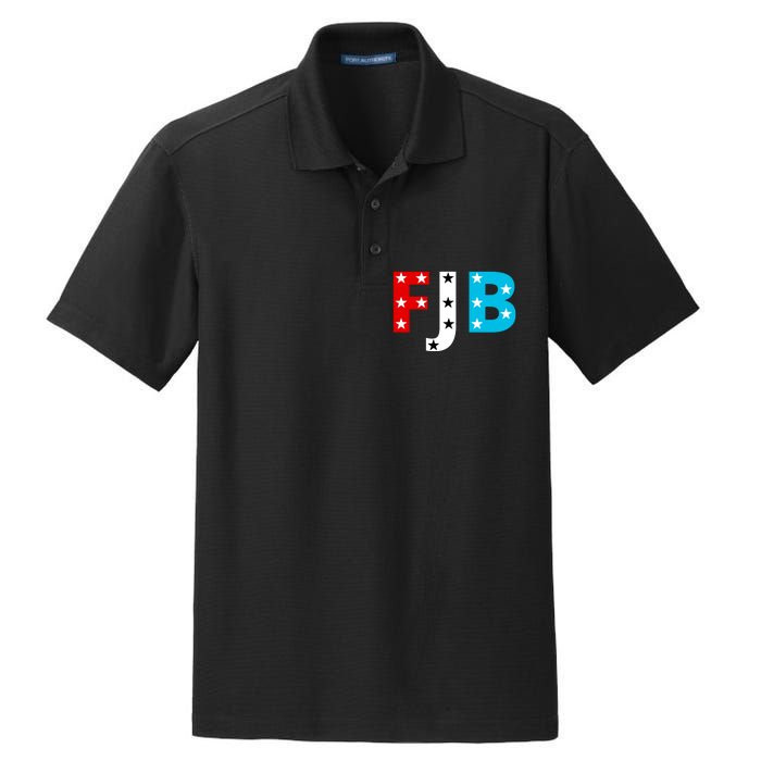 FJB F Joe Biden Star Logo Dry Zone Grid Polo