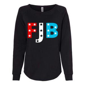 FJB F Joe Biden Star Logo Womens California Wash Sweatshirt