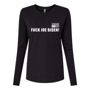 FJB F Joe Biden Upside Down American Flog Womens Cotton Relaxed Long Sleeve T-Shirt