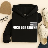 FJB F Joe Biden Upside Down American Flog Hoodie