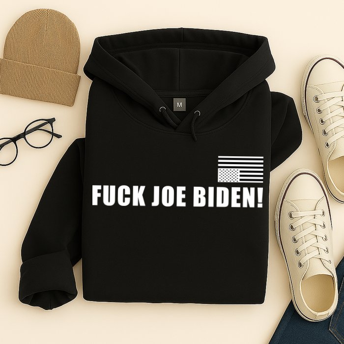 FJB F Joe Biden Upside Down American Flog Hoodie