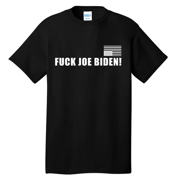 FJB F Joe Biden Upside Down American Flog Tall T-Shirt