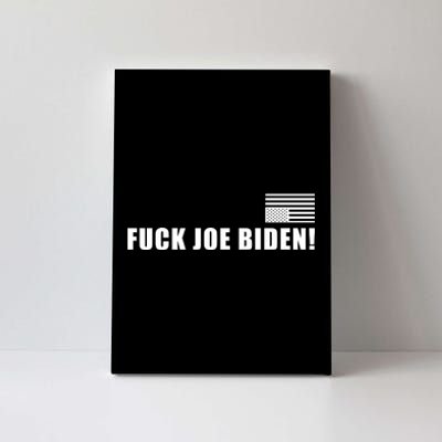 FJB F Joe Biden Upside Down American Flog Canvas