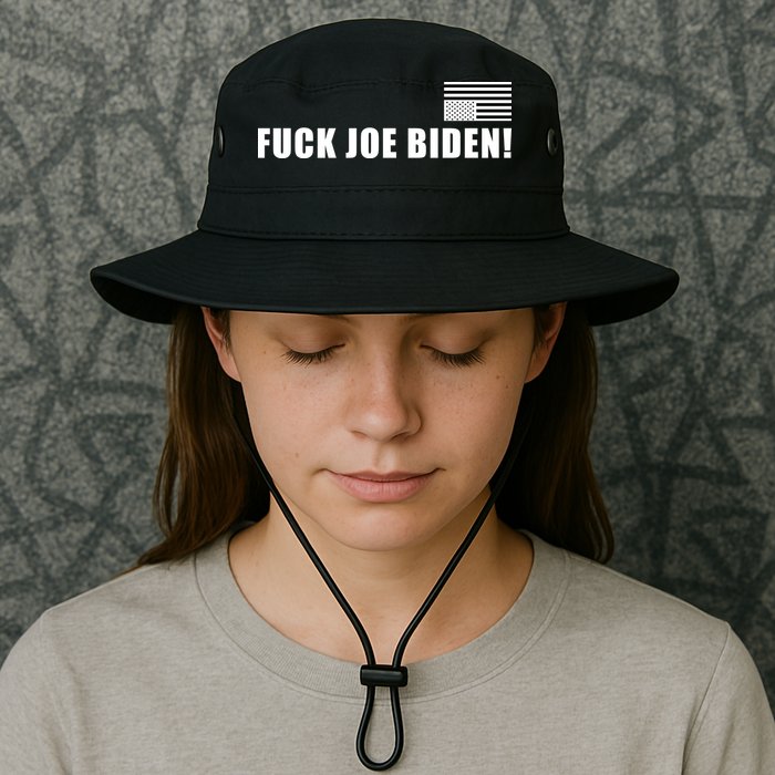 FJB F Joe Biden Upside Down American Flog Bucket Hat
