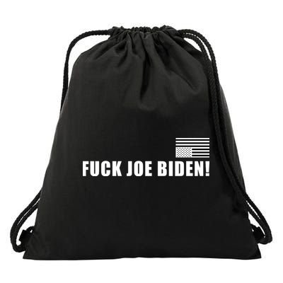 FJB F Joe Biden Upside Down American Flog Drawstring Bag