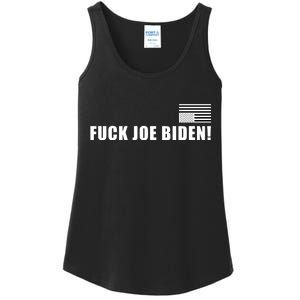 FJB F Joe Biden Upside Down American Flog Ladies Essential Tank