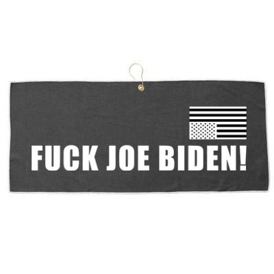 FJB F Joe Biden Upside Down American Flog Large Microfiber Waffle Golf Towel