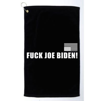 FJB F Joe Biden Upside Down American Flog Platinum Collection Golf Towel