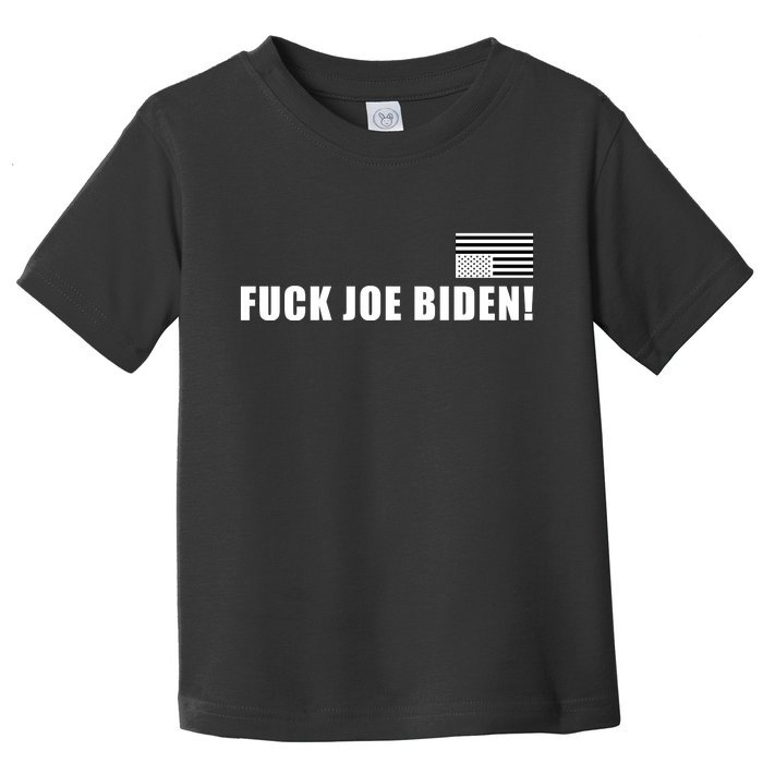 FJB F Joe Biden Upside Down American Flog Toddler T-Shirt