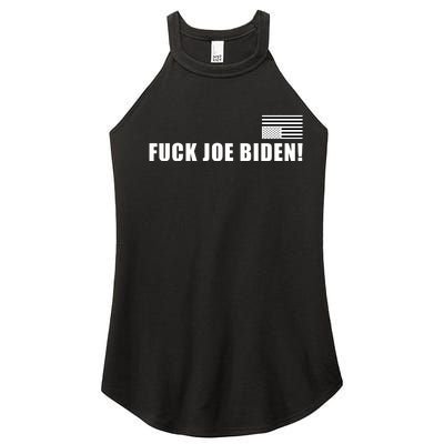 FJB F Joe Biden Upside Down American Flog Women's Perfect Tri Rocker Tank