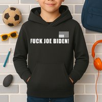 FJB F Joe Biden Upside Down American Flog Kids Hoodie