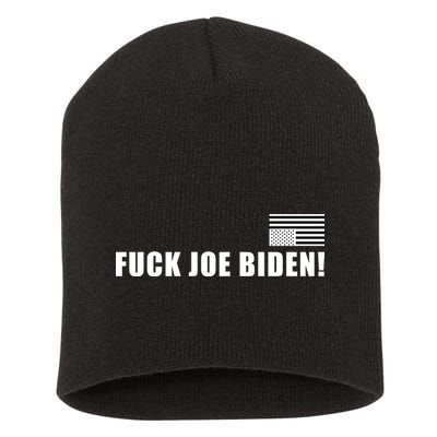 FJB F Joe Biden Upside Down American Flog Short Acrylic Beanie