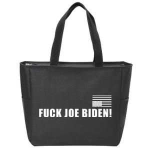 FJB F Joe Biden Upside Down American Flog Zip Tote Bag