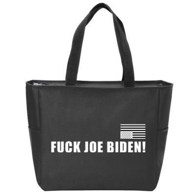 FJB F Joe Biden Upside Down American Flog Zip Tote Bag