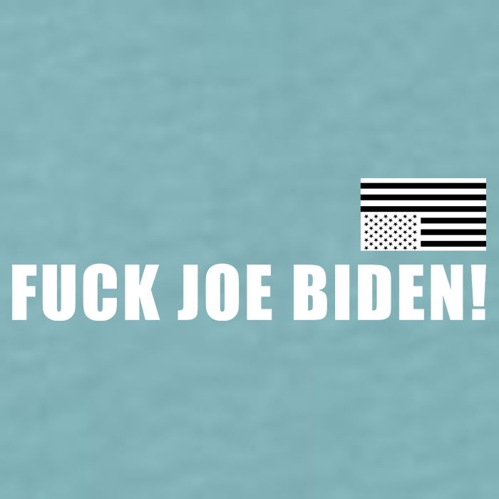FJB F Joe Biden Upside Down American Flog Sueded Cloud Jersey T-Shirt