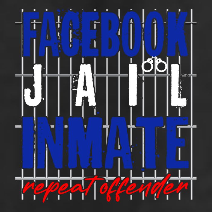 Funny Facebook Jail Inmate Repeat Offender Cool Comfort Performance Bucket Hat