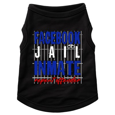 Funny Facebook Jail Inmate Repeat Offender Doggie Tank