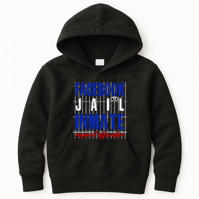 Funny Facebook Jail Inmate Repeat Offender Kids Hoodie
