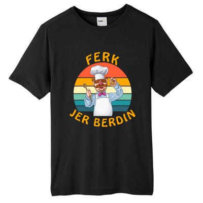 Funny Ferk Jer Berdin Swedish Chef Vintage Tall Fusion ChromaSoft Performance T-Shirt