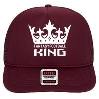 Fantasy Football King High Crown Mesh Back Trucker Hat