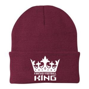 Fantasy Football King Knit Cap Winter Beanie