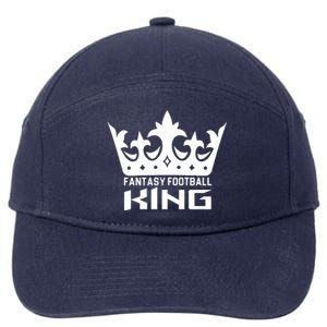 Fantasy Football King 7-Panel Snapback Hat