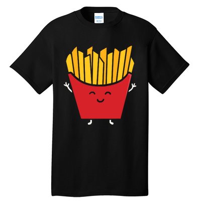 French Fries Kawaii Tall T-Shirt