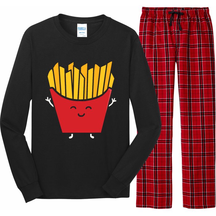 French Fries Kawaii Long Sleeve Pajama Set