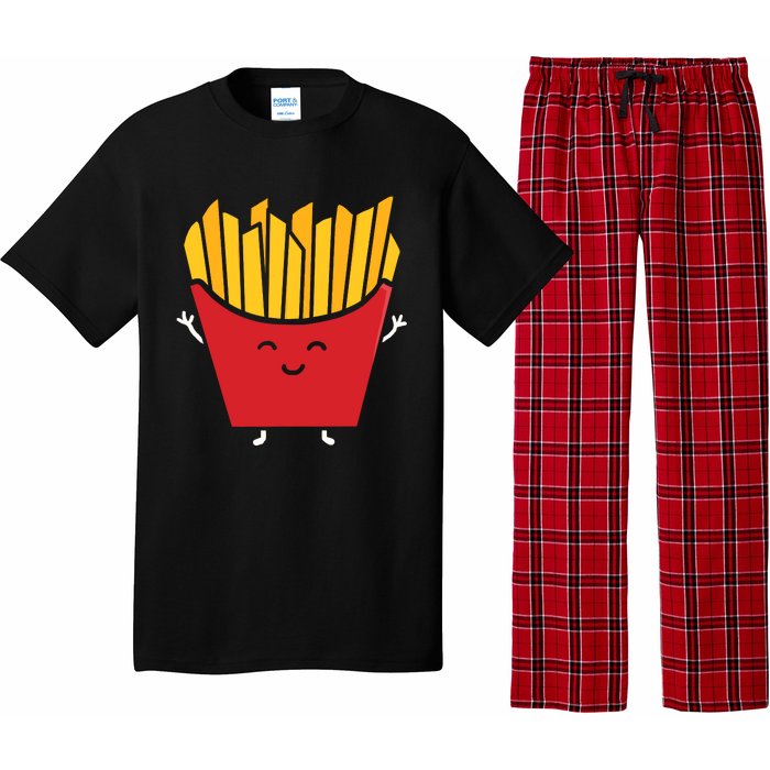 French Fries Kawaii Pajama Set