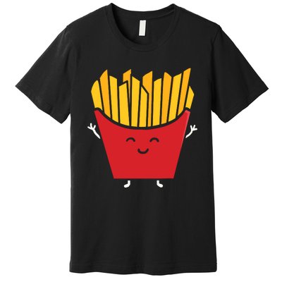 French Fries Kawaii Premium T-Shirt