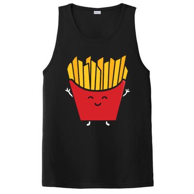 French Fries Kawaii PosiCharge Competitor Tank