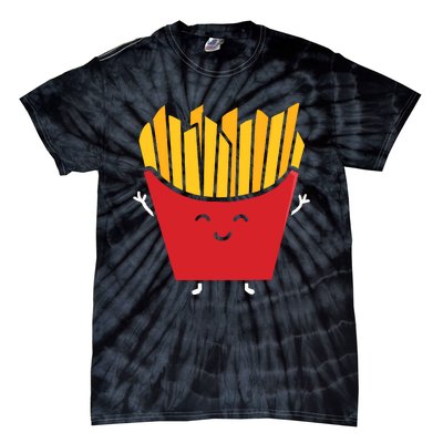 French Fries Kawaii Tie-Dye T-Shirt